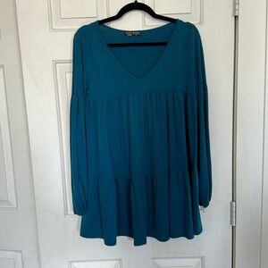 Shop Basic Baby Doll Top size small